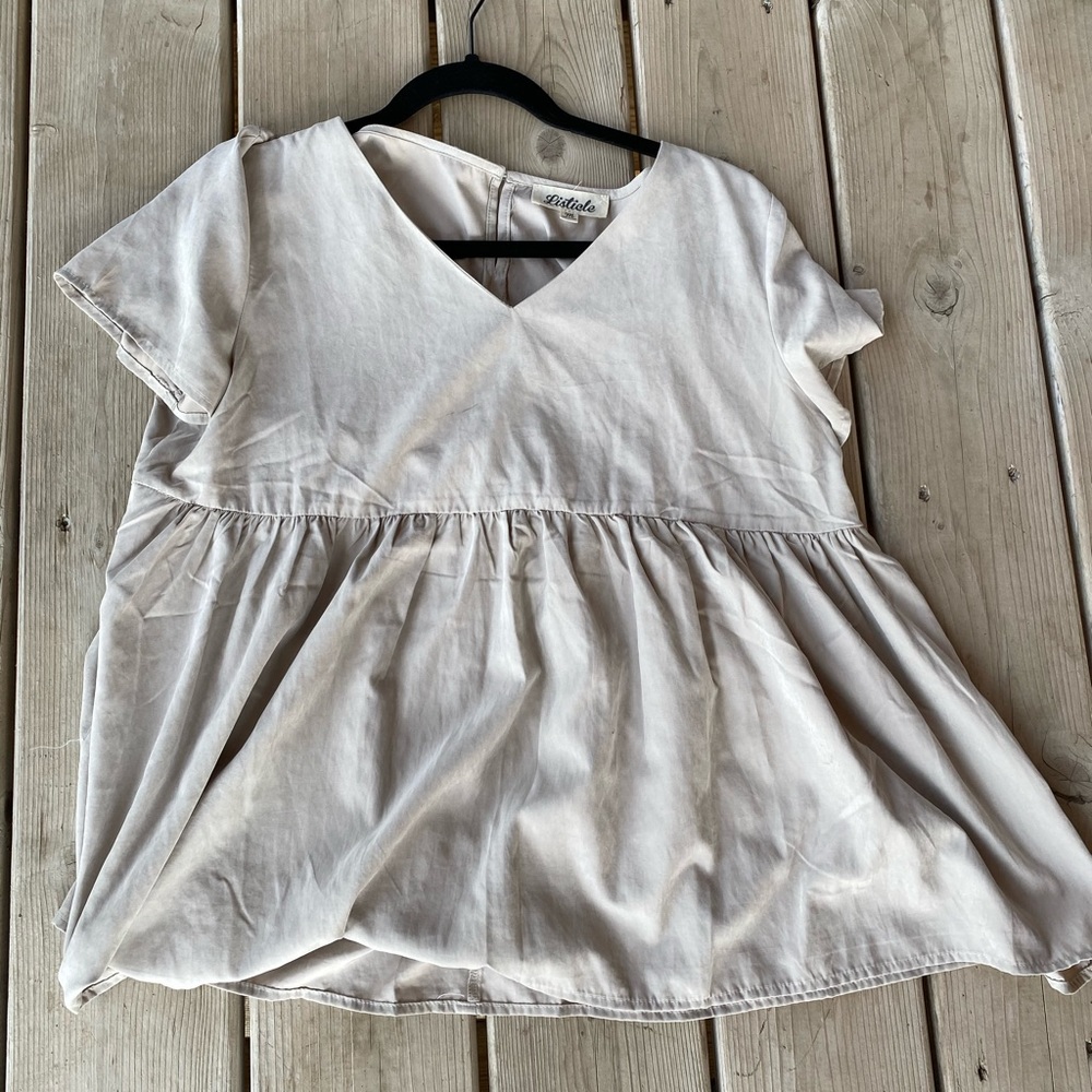Peplum blouse